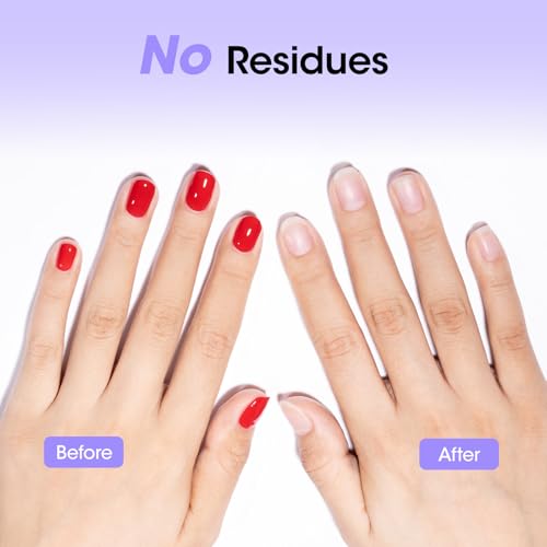 Gellen Non-Acetone Nail Polish Remover with Aloe Vera, Pump Dispenser - 16 Fl Oz (Variant 03-Unscent)