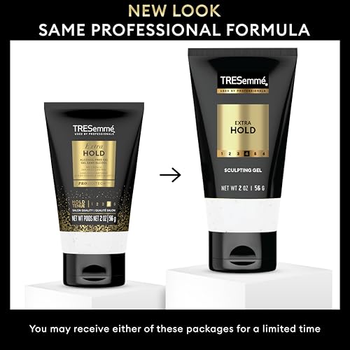 TRESemm? Hair Gel Extra Hold Pack of 24 For an Strong Hold and Lasting Shine Extra Firm Control Styling Gel for All Hair Types 2 oz