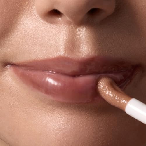 Tree Hut Cinnamon Dolce Hydrating Lip Oil, Sheer Nude Glossy Lip Oil, Non-Sticky Moisturizing Formula for Smooth, Hydrated Lips, 0.16 fl oz