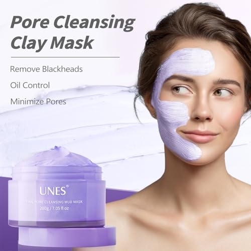 Rosemary Pore Clay Mud Mask - Deep Cleansing Face & Body - 7.05oz