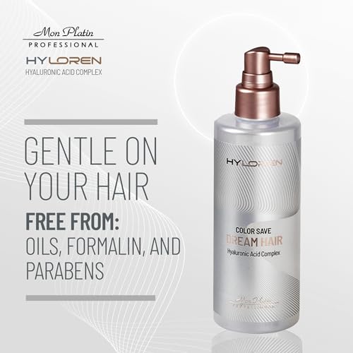 Mon Platin Hyloren Dream Blow Dry Hair Spray with Heat Protection - Color & Humidity Resist, 250ML