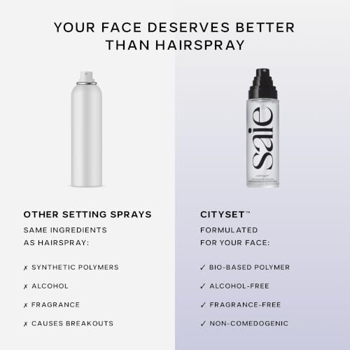 Saie CitySet Mini Makeup Setting Spray - 1.01 oz