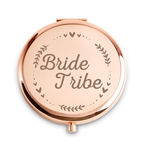 Personalized Engraved Compact Mirror - Bridal Party Gifts