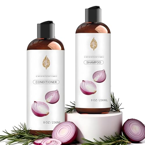 Onion Shampoo & Conditioner Set with Biotin & Rosemary - 8oz
