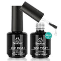 Beetles No Wipe Gel Top Coat 2Pcs 15ml | Glossy Finish