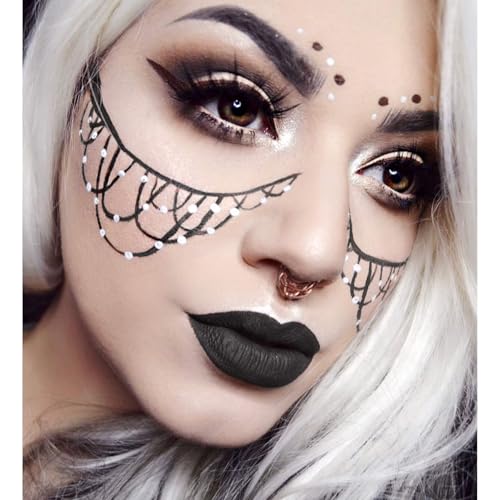 Jet Black Matte Liquid Lipstick - 12H Waterproof Long Lasting