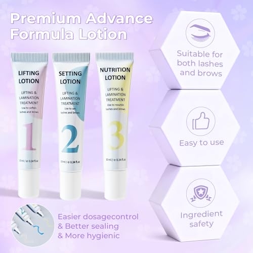 PERMANIA Lash Lift Kit - DIY Eyelash Perm with Open Eyes