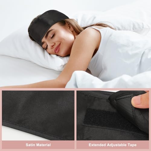 Eurzom 6-Pack Satin Hair Wraps Adjustable Sleep Scarf