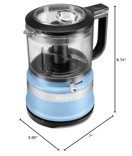 KitchenAid 3.5 Cup Food Chopper - KFC3516, Blue Velvet