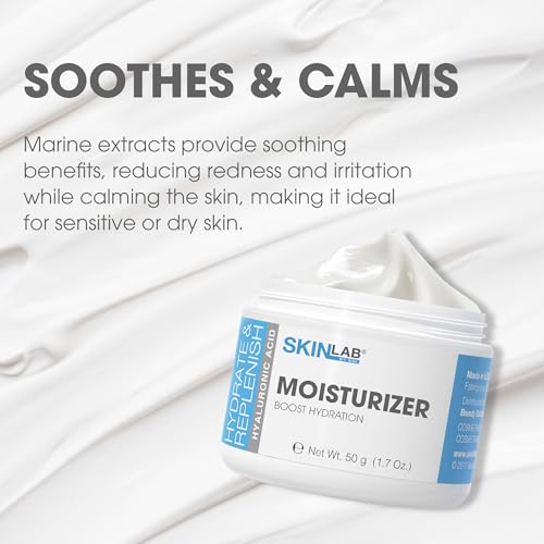 SKIN LAB Hydrate & Replenish Hydra Moisturizer ? Hydrating Facial Moisturizer, Daily Cream for Women & Men ? Lotion for Dry, Sensitive Skin, 1.7 oz
