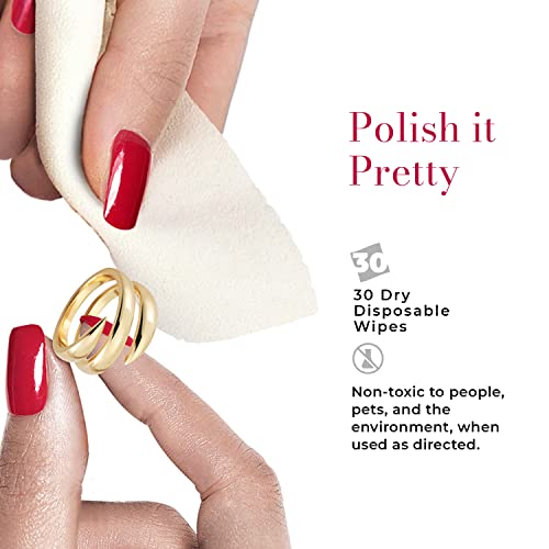 Connoisseurs Compact Jewelry Wipes - Gold & Silver Cleaner