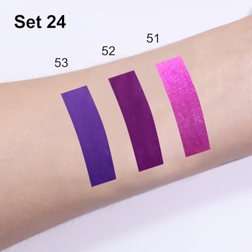 3Pcs 2 in 1 Matte Lip Liner & Liquid Lipstick Set