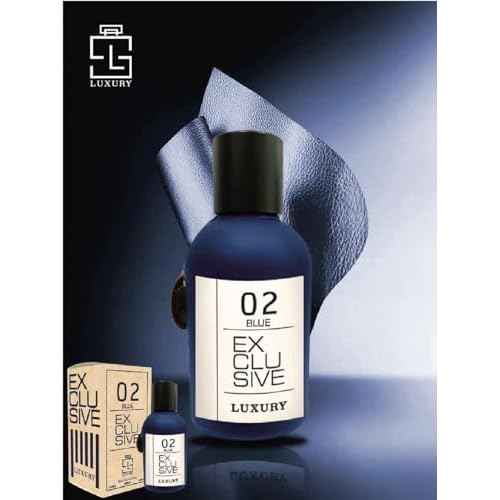 Maison d'Orient Luxury Collection Exclusive 02 Blue Eau de Parfum 100 mL - Aromatic Woody Mens Cologne with Amber and Musk Accords, Long Lasting Fresh Signature Scent