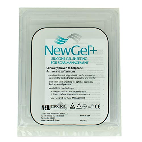 NEWGEL+ One 5" x 6" Sheet (12.7 x 15.2 cm) Clear