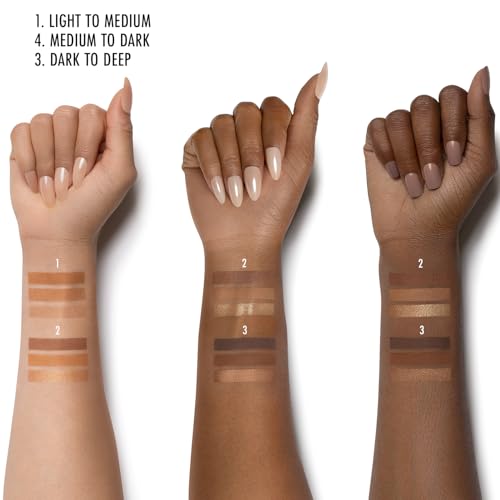 Black Radiance Contour Palette Medium to Dark 0.38oz