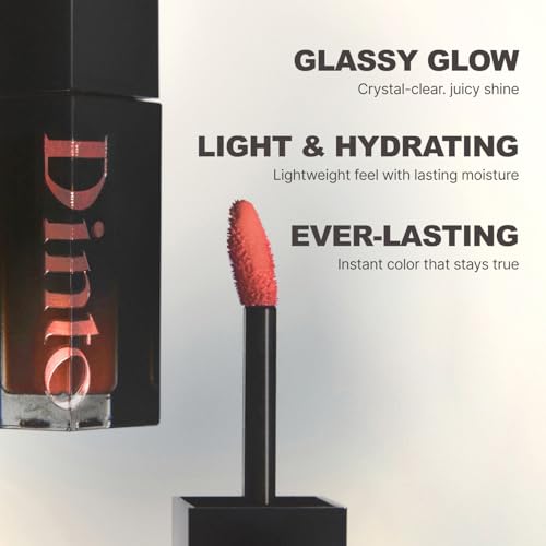 DINTO Blur-Glowy Lip Tint 219 Ave Maria - Long Lasting Lip Stain, Dewy Finish, Vegan, 0.11 fl oz - Variation of Listing