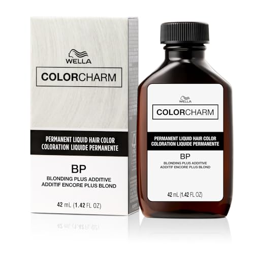 COLORCHARM Permanent Liquid Hair Color - 100% Gray Coverage, 1.42 Fl Oz