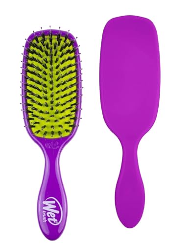 Wet Brush Shine Enhancer Brush, Purple, 1 Ea, 1count