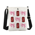 Pink Bow Soda Crossbody Bag - Soda Lover Gift