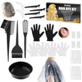 19-Piece Hair Dye Kit with Brushes, Bowl & Accessories