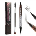4D Waterproof Eyebrow Pencil for Precision Hair-Like Strokes - Light Brown