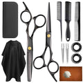 13 Piece Hair Cutting Scissors Set with Thinning Shears for Home & Salon Use