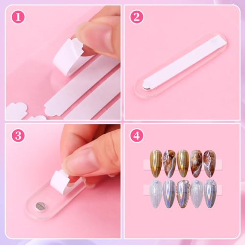Double Sided Nail Tape for Press On Nails - 360 Pcs