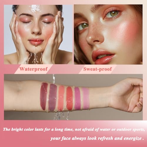 Cream Blush Stick - Waterproof Long Lasting Blush