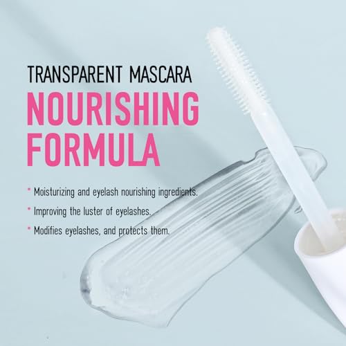 KYDA Clear Mascara Primer for Eyelashes and Eyebrows, Hydrating, Thin and lightweight, Natural Lash Conditioning Primer- Vegan, Cruelty-Free