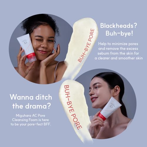 A.C Pore Cleansing Foam | Korean Skincare Face Wash (120ml/4.05 fl. oz.)