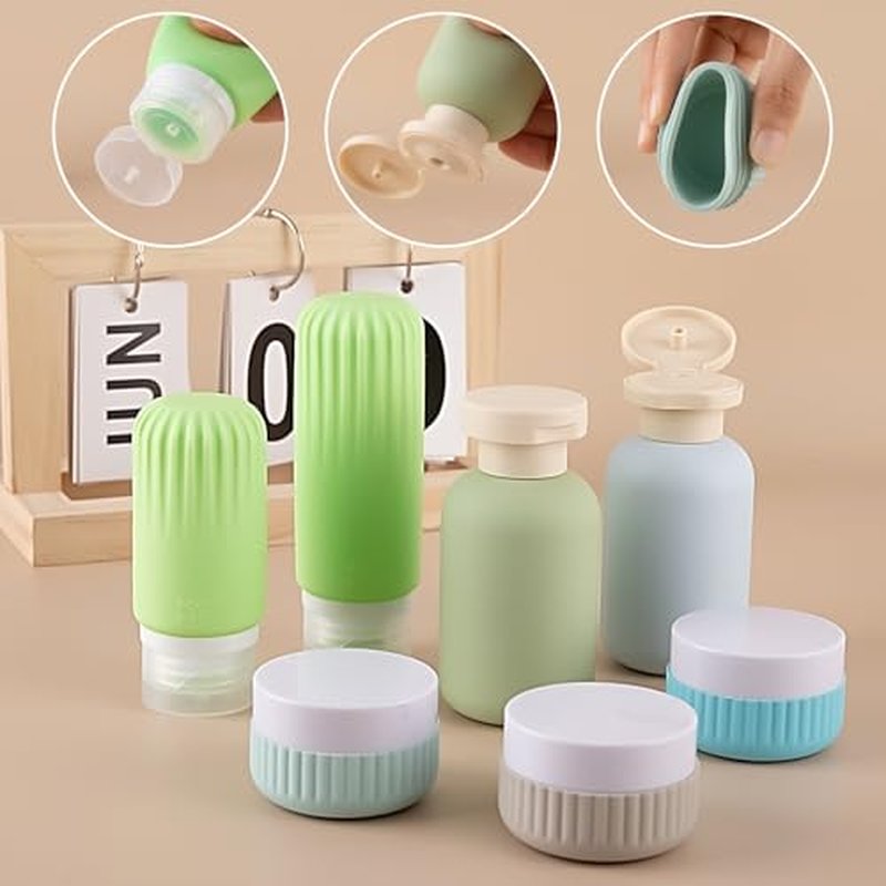 25-Pack Travel Toiletry Bottles Set - TSA Approved Leak-Proof Kit