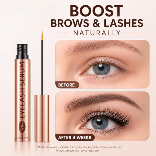 Lash Growth Serum for Longer Fuller Thicker Lashes - Vegan