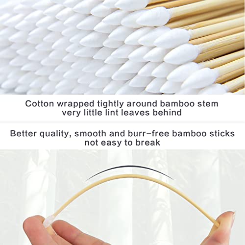 500-Piece 6-Inch Gun Cleaning Swabs with Storage Case