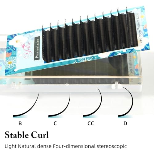 Matte Round Lash Extensions - CC 0.07mm, 8-15mm Mixed Length