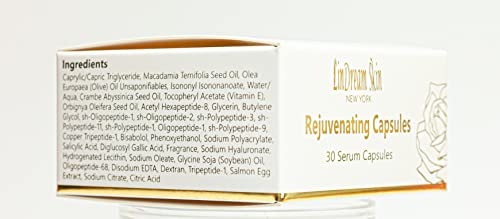 Serum Capsules for Face Skin Care - Boost Elasticity and Revive Collagen - Correction of Wrinkles and Tone Repair - Anti Aging, Hydrating, Lifting - 30 Capsules