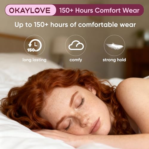 OKAYLOVE Lash Cluster Glue 2-in-1 Bond & Seal, Waterproof