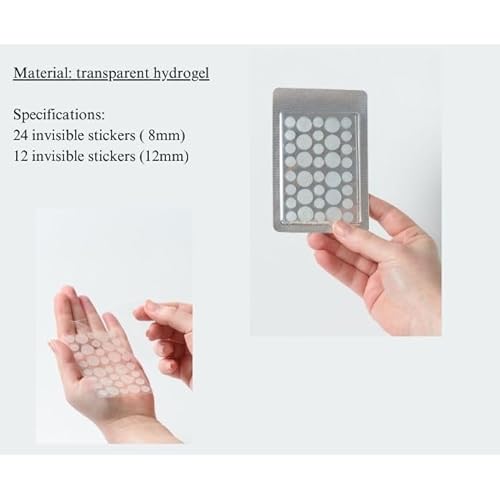 Pimple Patches ? Hydrocolloid with Salicylic Acid, Tea Tree Oil & Niacinamide ? Invisible, Waterproof for Blemish-Prone Skin ? 36 Count