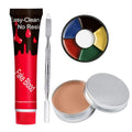 SFX Makeup Kit: Fake Blood, Scar Wax & Bruise Palette