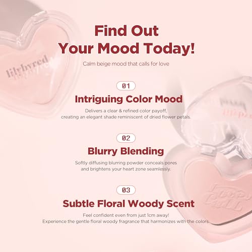 lilybyred Luv Beam Blur Cheek Powder Blush - Heart-Shaped
