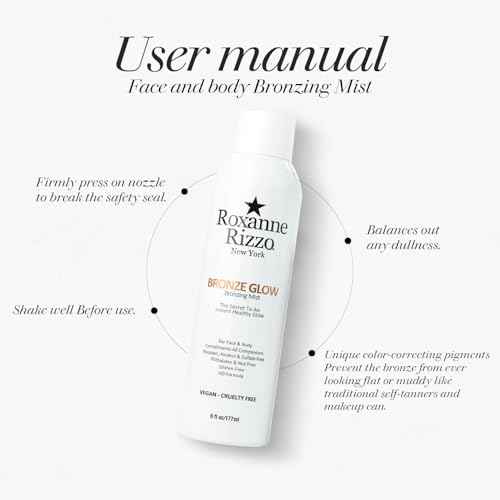 Bronze Glow ? Instant bronzer Spray Mist for Face and Body ? Hydrating Tanning Mist with Bronzer ? Blends into All Skin Tones ? Celebrity Favorite Bronzer Spray ? 6 oz