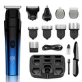 RUIBO 5-in-1 Cordless Beard Trimmer Kit, Waterproof Hair Clipper