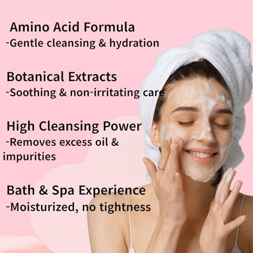 ELT Multi Vitamin Skincare Vita Youth Vitamin C Cleansing Foam, 6.08 fl oz - Brightening & Pore-Refreshing Cleanser for Glowing, Youthful-Looking Skin