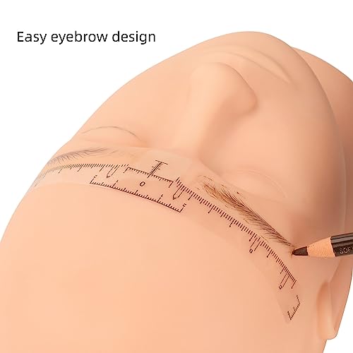 100pcs Disposable Eyebrow Ruler Stencils for Microblading