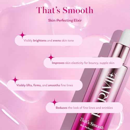Parivie That¡¯s Smooth Skin-Perfecting Elixir ? Lightweight Brightening Essence with AHA Fruit Acids, Beta Glucan & Arginine ? Visibly Brightens and Smooths Skin Tone ? 1.7 fl oz