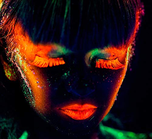 Blacklight Face & Body Paint UV Glow Neon (6-Pack)