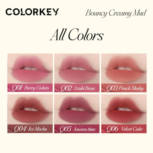 COLORKEY Bouncy Multi-Purpose Mud Lip Tint 4.5g