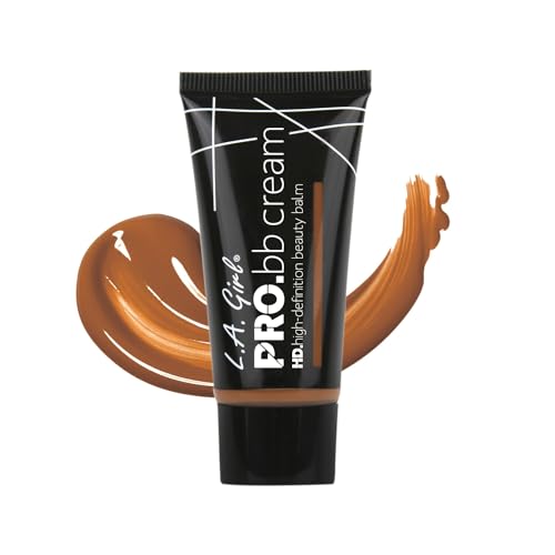 L.A. Girl HD PRO.BB Cream Deep 1 Fl Oz - Moisturizing Primer & Skin Enhancer