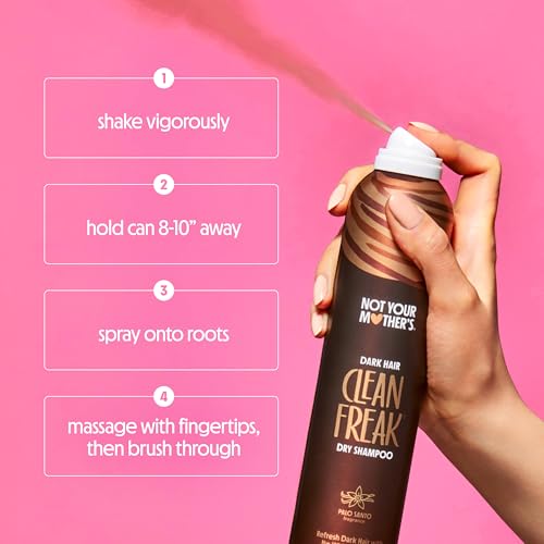 Not Your Mother's Clean Freak Dark Hair Dry Shampoo 2-Pack