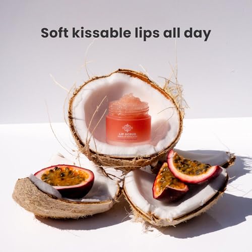 Dermasuri Lip Exfoliator Scrub - Sugar Scrub with Coconut Oil