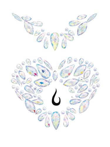 Leg Avenue Butterfly Body Jewels Sticker - Glow-in-the-Dark